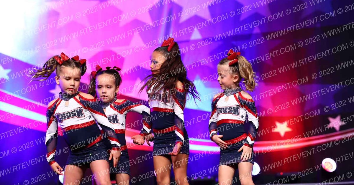 Crush All Stars Tiny Troops · Cheer Power Southern Nationals