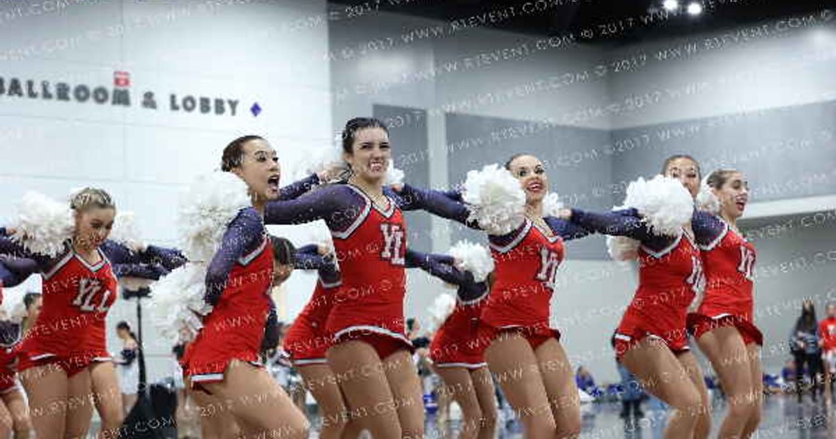 Yorba Linda HS Large Varsity Pom Adv. · CA State Championships Ontario