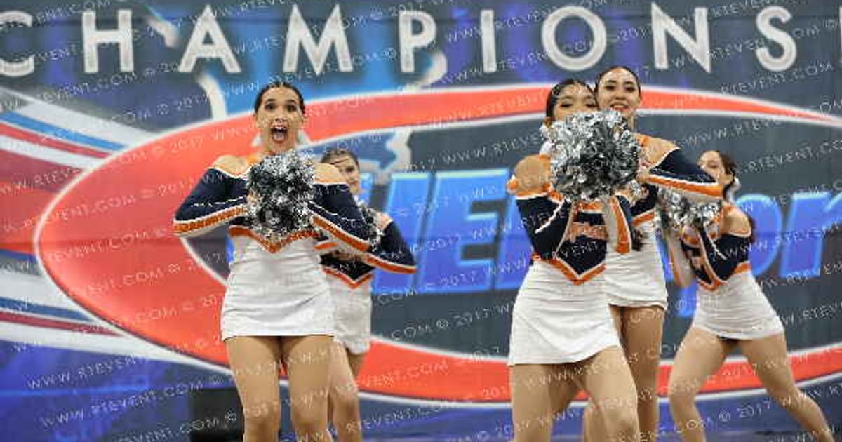 Cypress HS Large Varsity Pom Int. · CA State Championships Ontario
