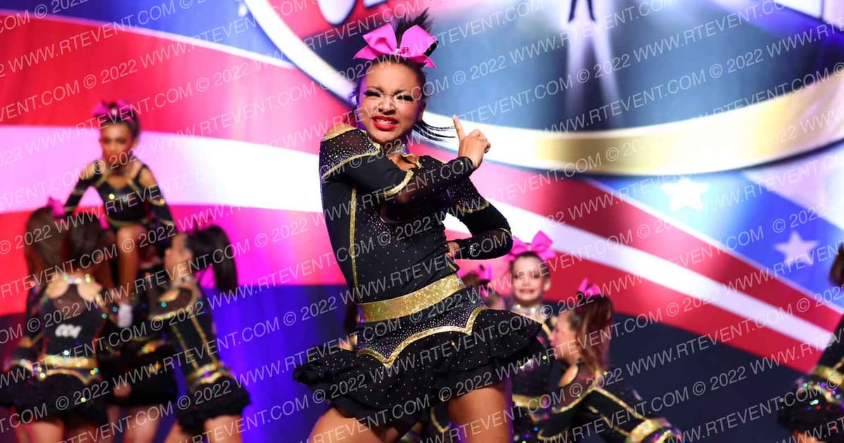 Champion Cheer Slay Rays · Cheer Power Southern Nationals