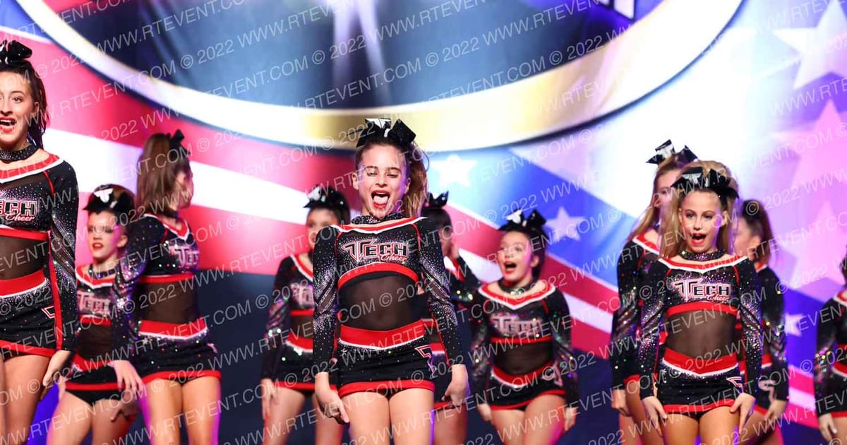Tech Cheer Lady Lasso · Cheer Power Southern Nationals