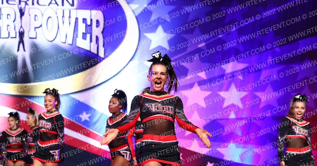 Tech Cheer Notorious · Cheer Power Southern Nationals