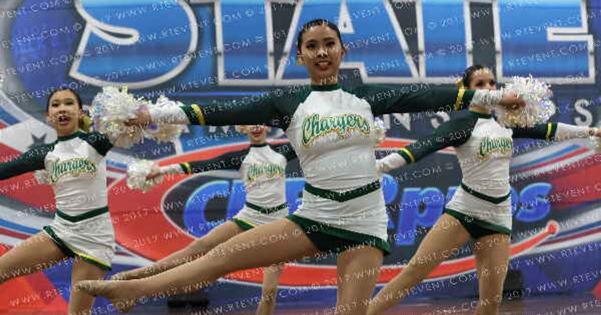 Edison HS Large Varsity Pom Int. · CA State Championships Ontario
