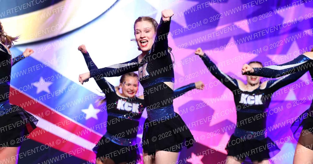 KCK Wildfire Ice · Cheer Power Southern Nationals