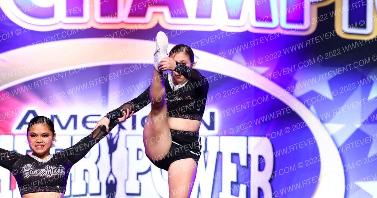 San Antonio Spirit Team Pink · Cheer Power Southern Nationals