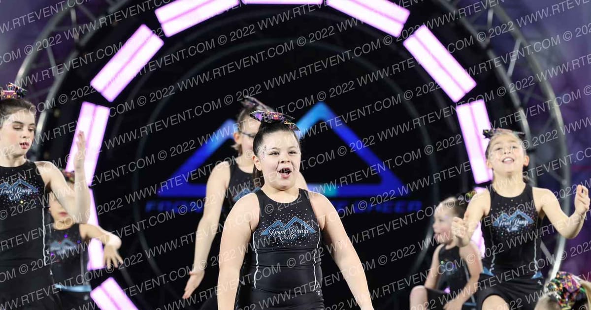 Front Range Elite cheer Icicles · Mile High Classic