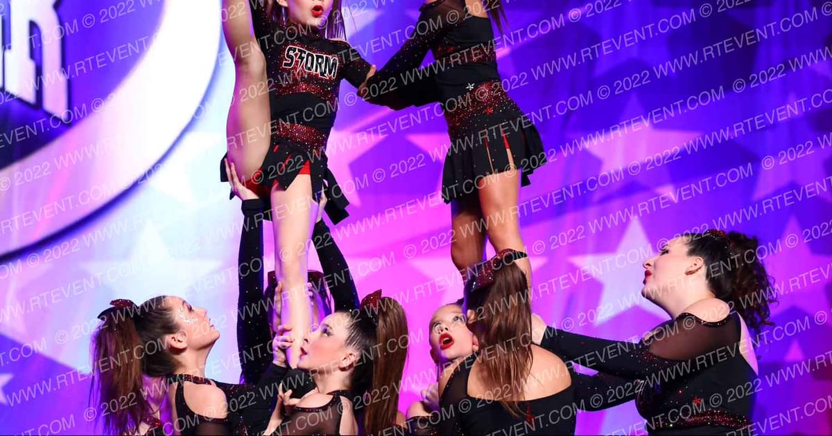 Texas Storm Athletics Thunder · Cheer Power Southern Nationals