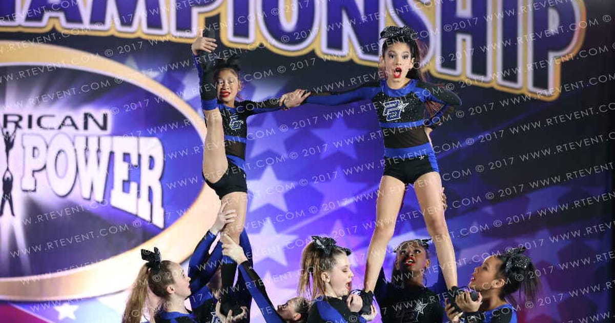Prodigy All Stars Cadet · American Cheer Power Southern Nationals DIDII