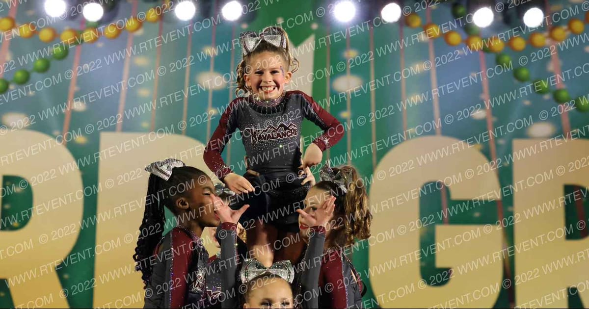 Cheer FX Frozen Fury · Mardi Gras Biloxi Showdown