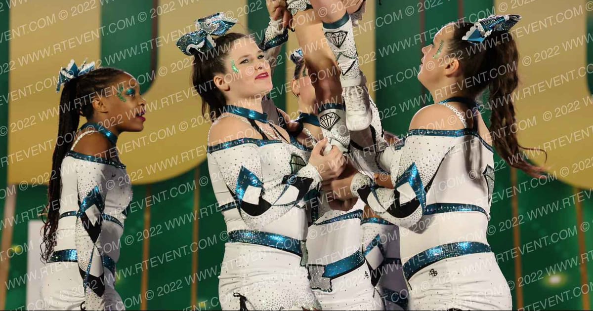 Impact Cheerleading Gulf Coast Goddesses · Mardi Gras Biloxi Showdown