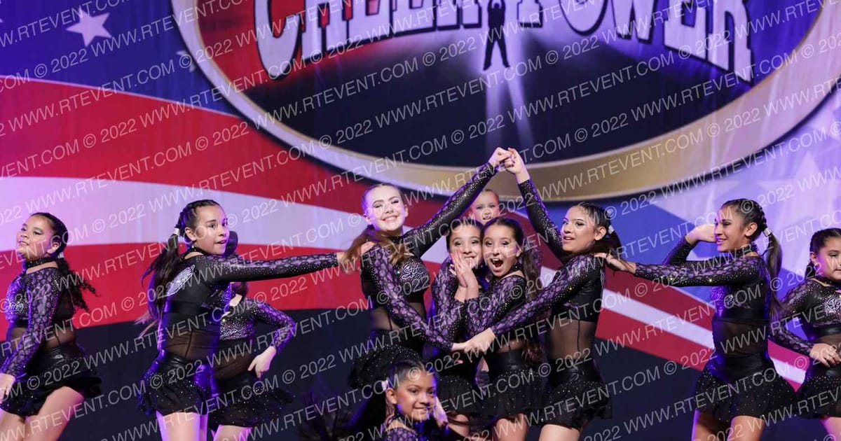 Spirit Athletics Gems Emeralds · Cheer Power Southern Nationals