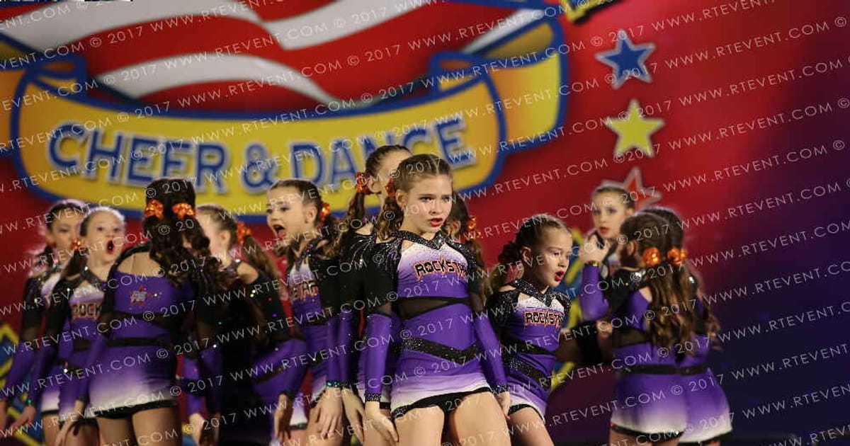 Rockstar Cheer Holly Springs ZZ Top · The American Superstarz Raleigh Nationals DIDII