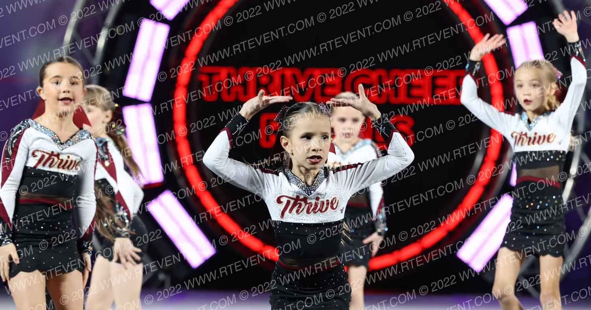 Thrive Cheer Royals Tiaras · Mile High Classic