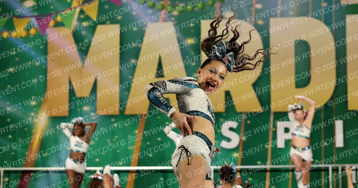 Impact Cheerleading Delta Divas · Mardi Gras Biloxi Showdown
