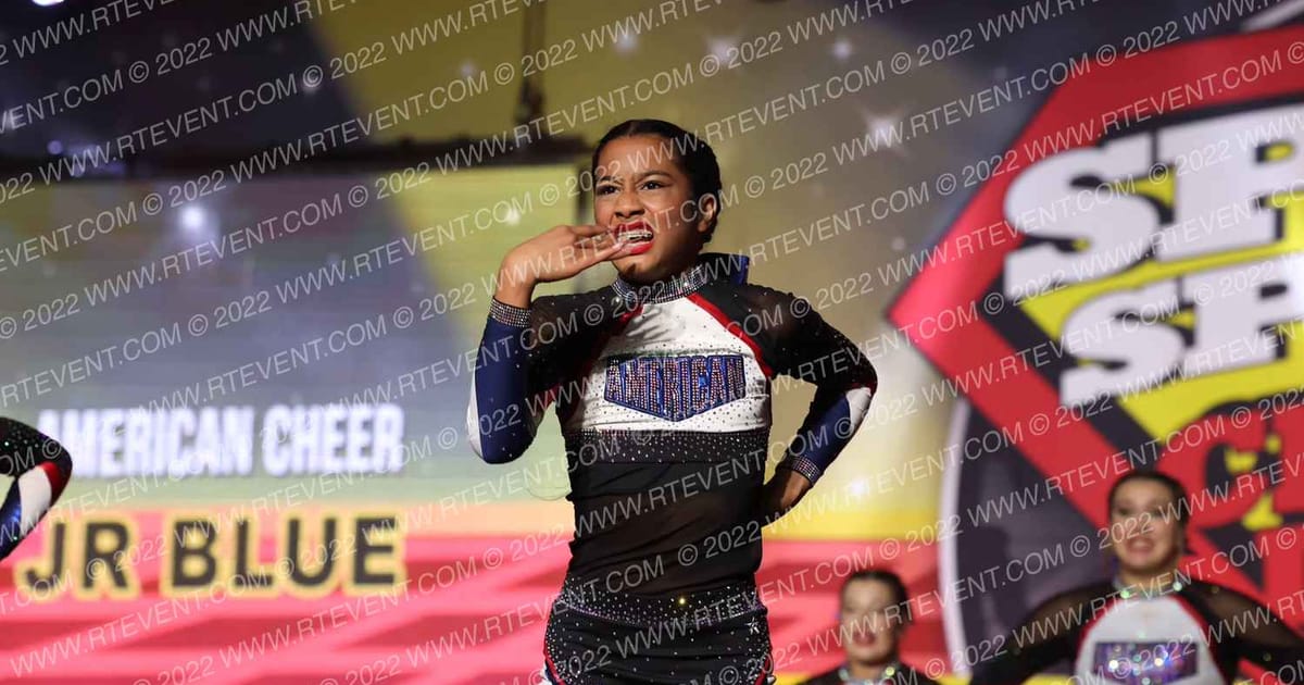 American Cheer JR BLUE · Grand Nationals