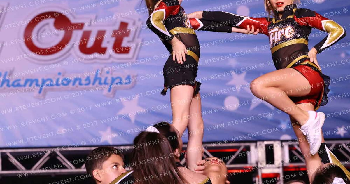 Fire Cheer All-Stars FLASH · The All Out Nationals