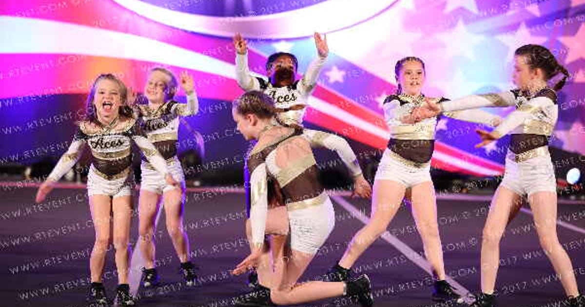 Texas Aces Tumbling and Cheer Showgirls · American Cheer Power Southern Nationals DIDII