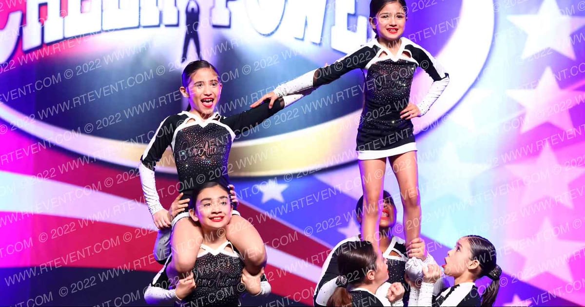 San Antonio Spirit Team Lavender · Cheer Power Southern Nationals