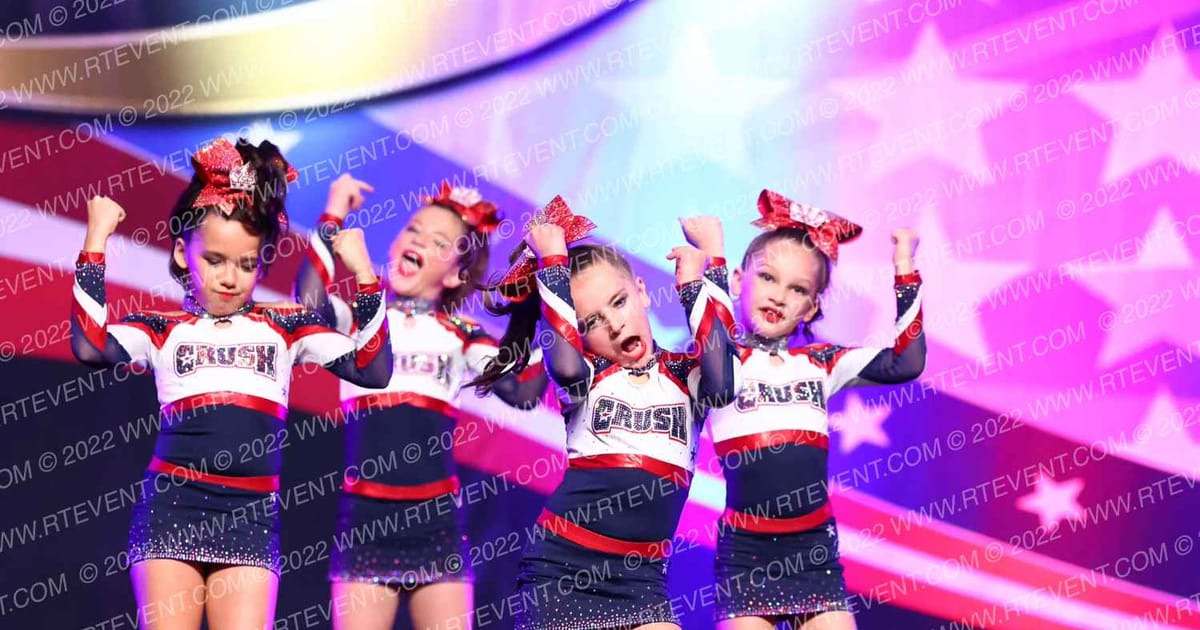 Crush All Stars Red Royals · Cheer Power Southern Nationals