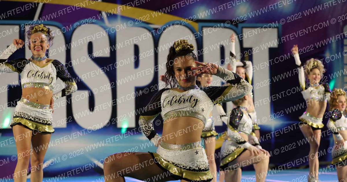 Celebrity Cheer GOLD3N GIRLS · CHEERSPORT Baltimore Classic