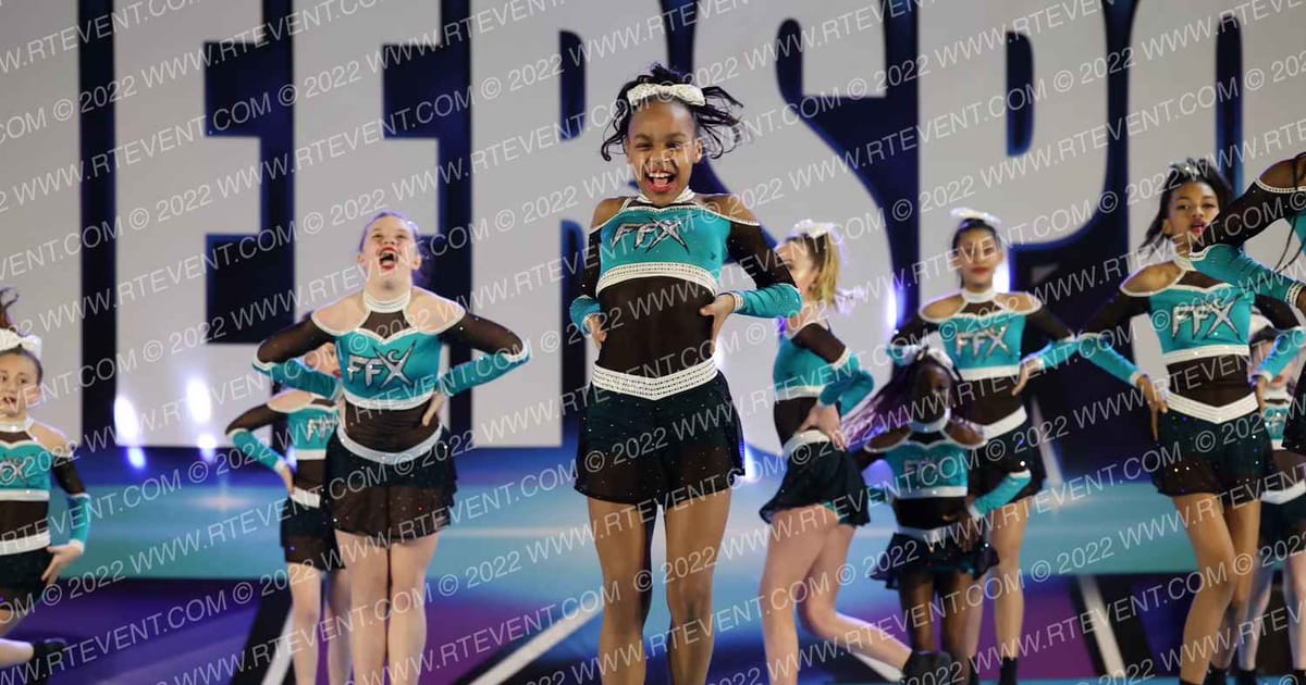 Cheer Extreme Fairfax ROBO-TEAL · CHEERSPORT Baltimore Classic