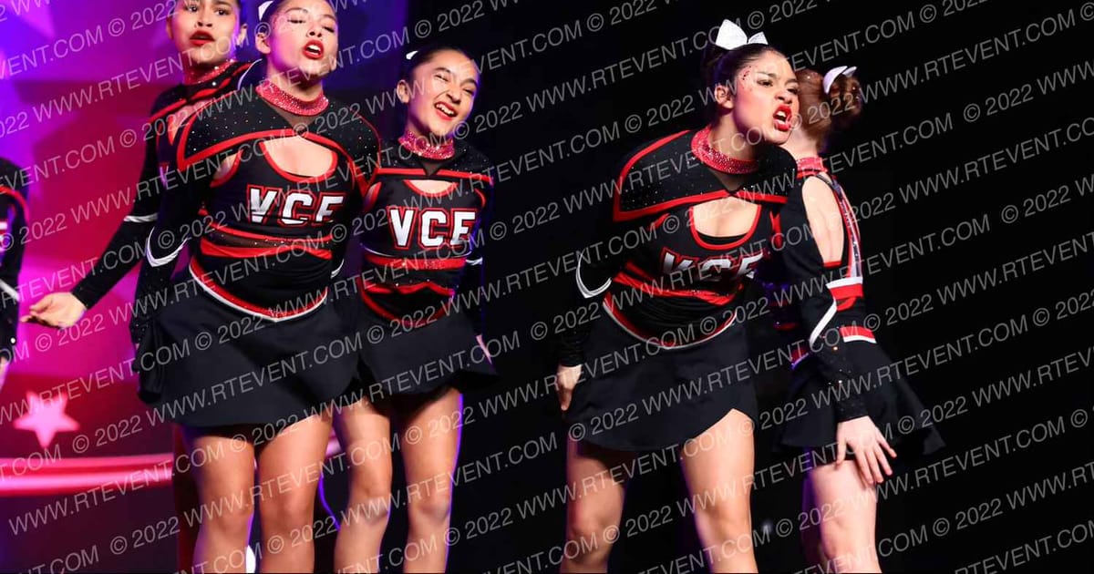 Valley Cheer Elite 3rd degree · Cheer Power Southern Nationals