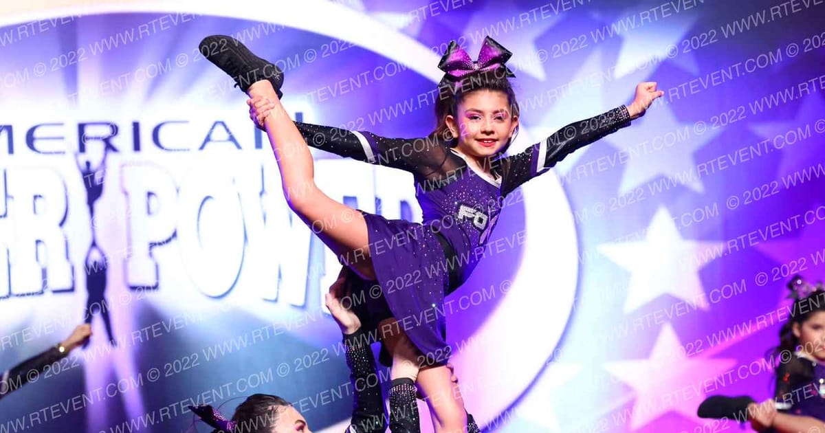 FullOut Xtreme Cheer FOXC Black Ice · Cheer Power Southern Nationals