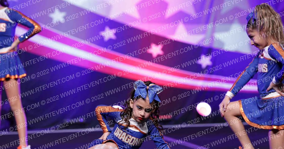 Texas Cheer Dragons Royal Gems · Cheer Power Southern Nationals