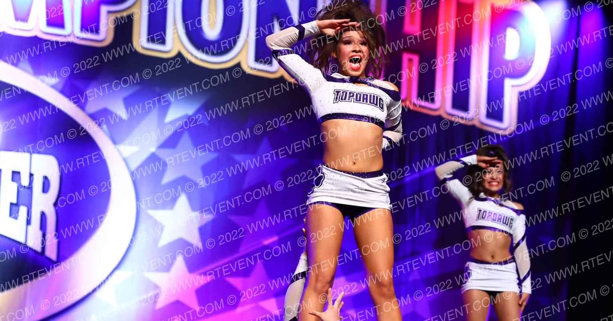 Top Dawg Cheer & Tumbling Alphas · Cheer Power Southern Nationals