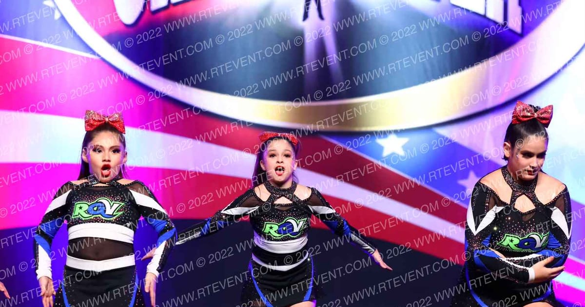 Rio Grande Valley Cheer Ruby Red · Cheer Power Southern Nationals