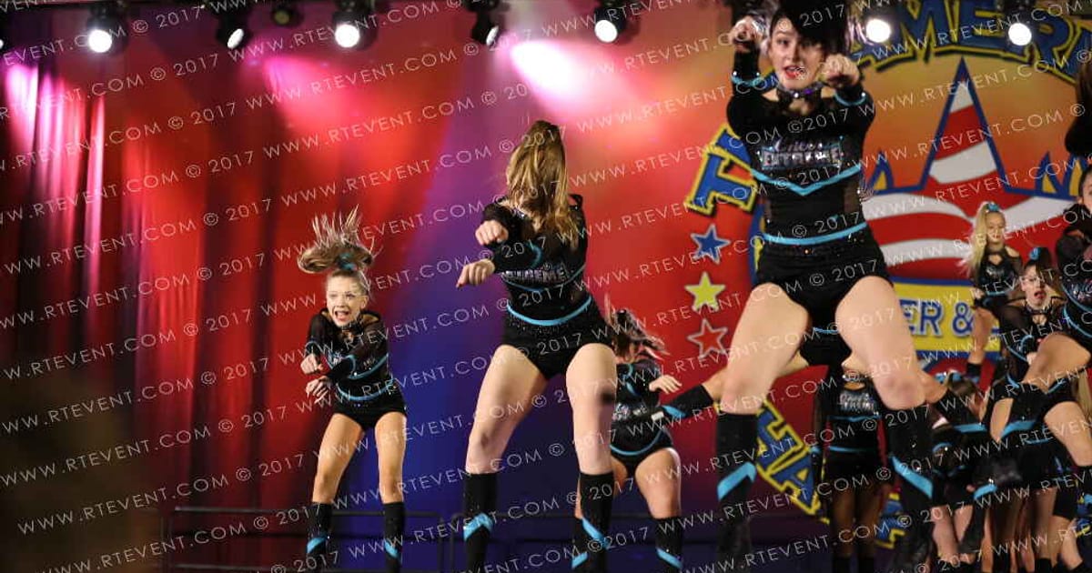 Cheer Extreme - Raleigh Ice Queens · The American Superstarz Raleigh Nationals DIDII
