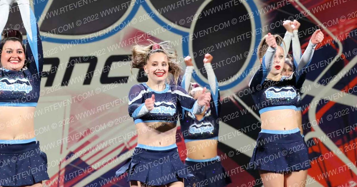 Blue Ridge Cheer Company Lady Blue · JAMfest Concord Classic