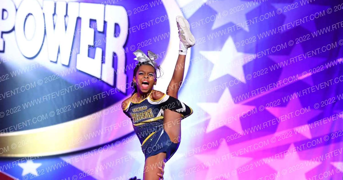 Texas Wolverine All Stars Razor Blades · Cheer Power Southern Nationals