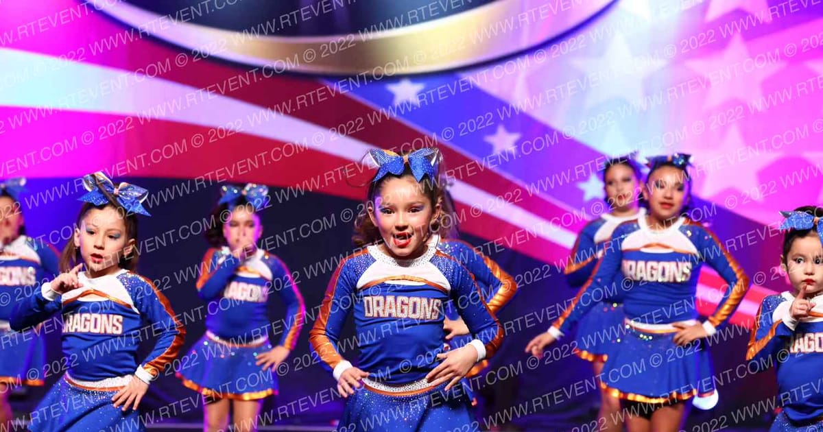 Texas Cheer Dragons Royal Gems · Cheer Power Southern Nationals