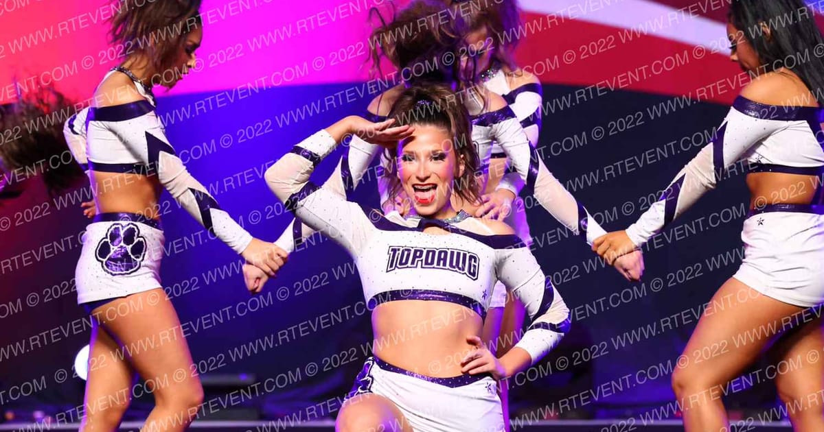 Top Dawg Cheer & Tumbling Alphas · Cheer Power Southern Nationals