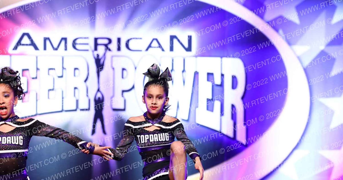 Top Dawg Cheer & Tumbling Wolf Pack · Cheer Power Southern Nationals