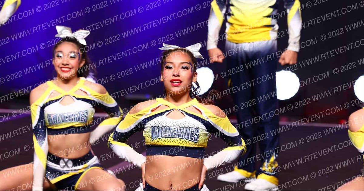 Texas Wolverine All Stars Shredder Blades · Cheer Power Southern Nationals