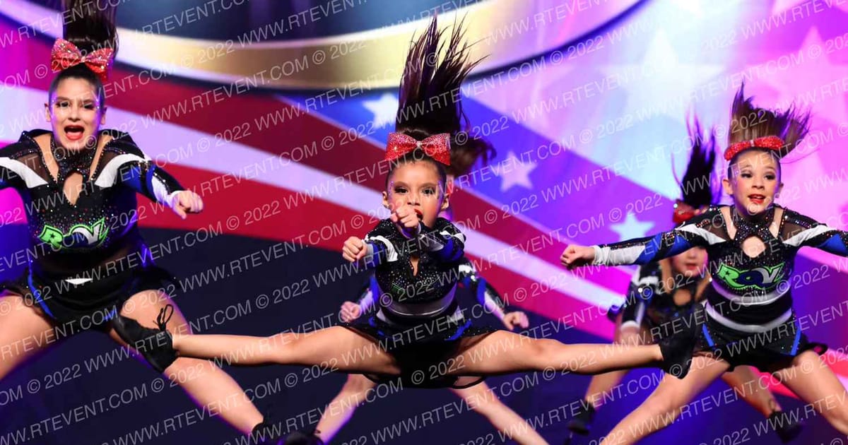 Rio Grande Valley Cheer Ruby Red · Cheer Power Southern Nationals