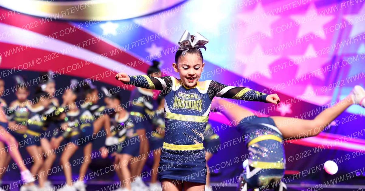 Texas Wolverine All Stars Switch Blades · Cheer Power Southern Nationals