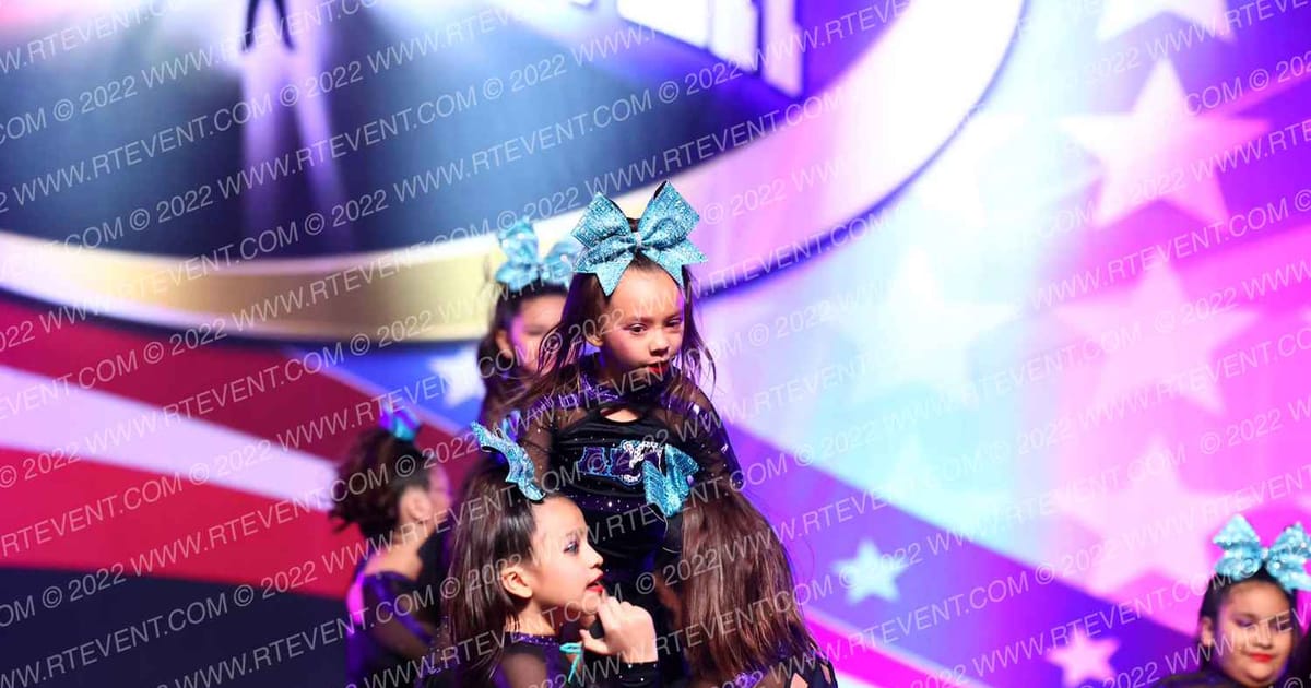 Amistad Eagles All Stars Teal Lightning · Cheer Power Southern Nationals