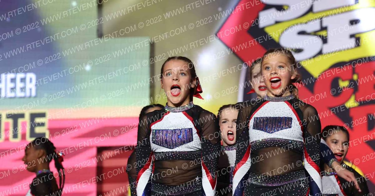 American Cheer JR WHITE · Grand Nationals