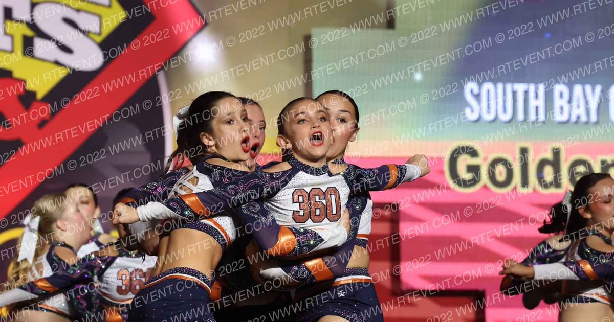 South Bay Cheer 360 Golden Girls · Grand Nationals