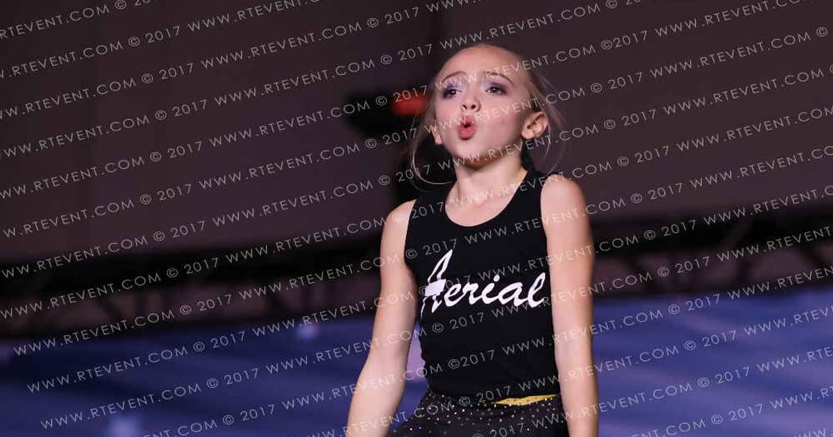 Aerial Elite Junior Fire · The All Out Nationals