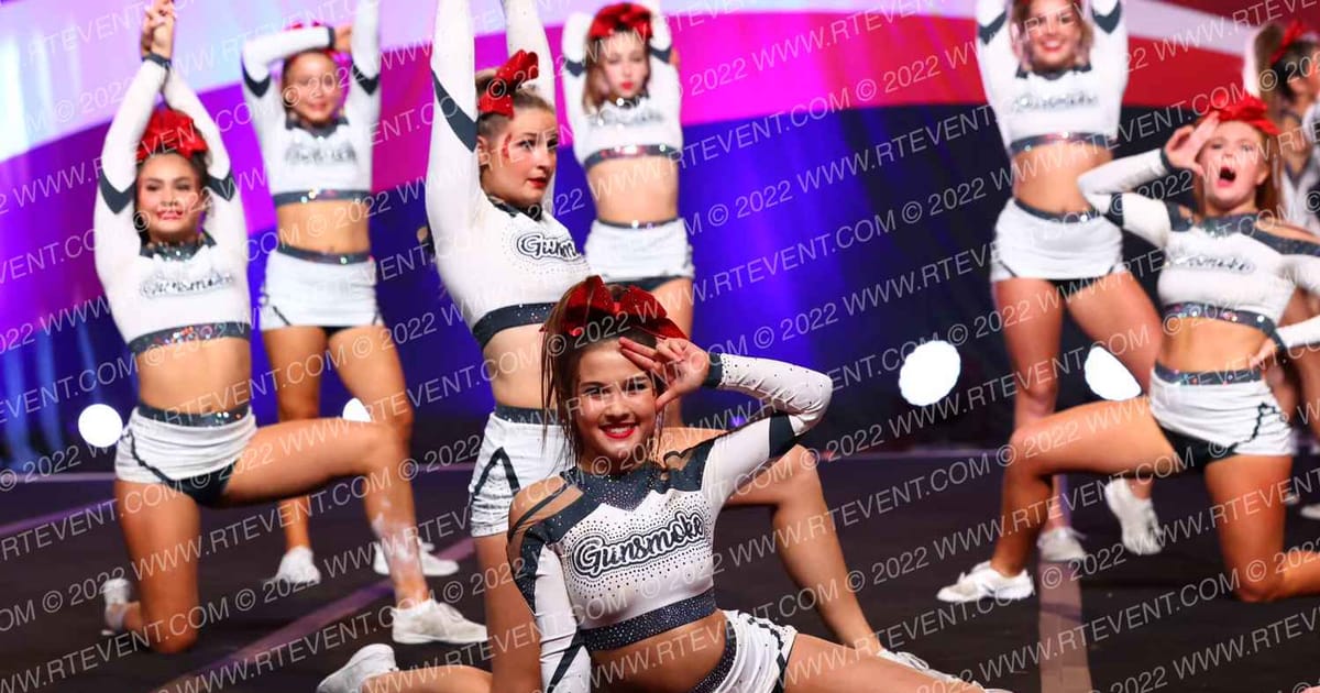 Tech Cheer Gunsmoke · Cheer Power Southern Nationals