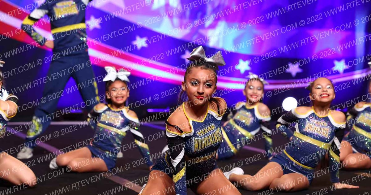 Texas Wolverine All Stars Slicer Blades · Cheer Power Southern Nationals
