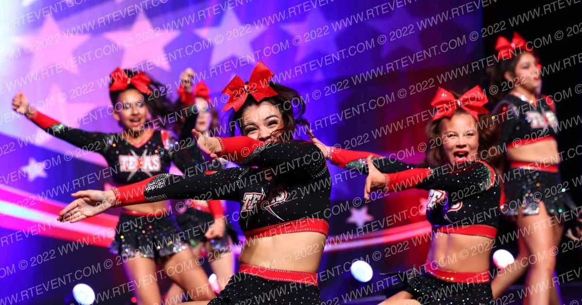 Texas Allstar Cheer and Dance Riptide · Cheer Power Southern Nationals