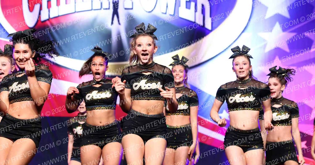 Texas Aces Tumbling and Cheer Royals · Cheer Power Southern Nationals