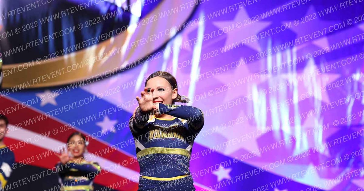 Texas Wolverine All Stars Red Dawn · Cheer Power Southern Nationals