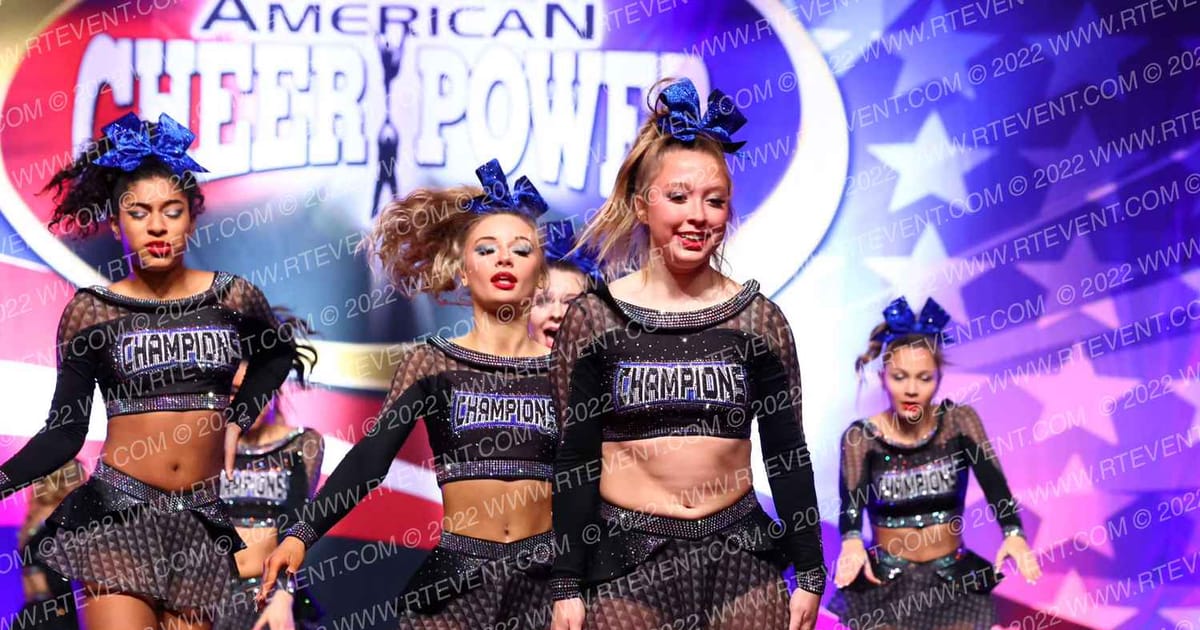 The Champions All Stars Carbon · Cheer Power Southern Nationals