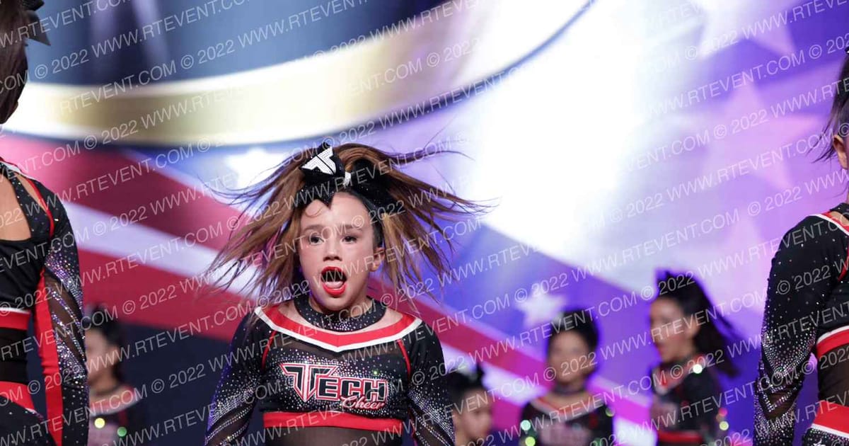 Tech Cheer Bullseye · Cheer Power Southern Nationals